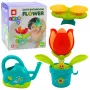 LEAN TOYS Interaktīvā vannas rotaļlieta Laistīšanas puķe Laistīšanas kanna, 1,5 L, dažādās krāsās