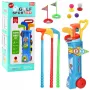 LEAN TOYS Golfa komplekts ar ratiņiem un nūjām 20 daļas