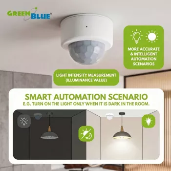 GREENBLUE Tuya Zigbee kustības sensors GB740