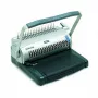 WALLNER S-100 Manuāla plastmasas spirāles iesiešanas iekārta A4 A5 Letter, 250 lapu ietilpība, 21 caurumu perforators, sviras darbināma