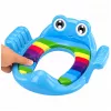 LEAN TOYS bērnu tualetes sēdekļa pārvalks – mīksts sēdeklis ar rokturiem, zils