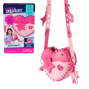 Cool Maker Heart Handbag šūšanas un rokdarbu komplekts