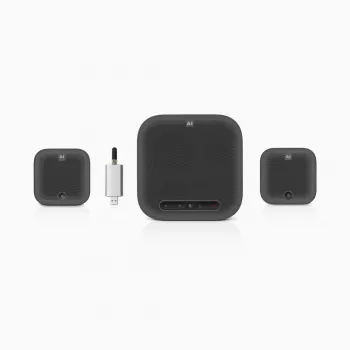 ROCWARE A10W 4K UHD USB 3.1 konferences kamera ar diviem stereo mikrofoniem lielām sapulču telpām, 120° skata leņķis, 4x digitālais tālummaiņa, USB-C, Plug-and-Play, saderīga ar Windows, macOS, Chrome OS