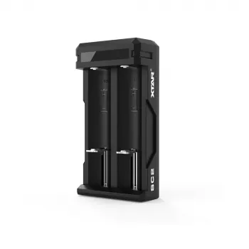 XTAR SC2 USB-C Li-ion 18650 akumulatoru lādētājs, 3.7V