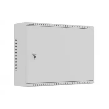LANBERG TPR-19 sienas montāžas sadales skapis ar sieta plati 560x420x180 mm pelēks (samontēts)