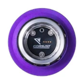 Conspit CDR 50mm PCD ātrās atvienošanas adapteris – purpura/sudraba