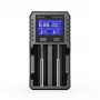 XTAR VX2 PRO KT Li-ion/LiFePO4/Ni-MH 18650 akumulatoru lādētājs