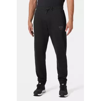 Helly Hansen Essential Sweatpants Melnā krāsā vīriešiem, regulārs piegriezums, French Terry