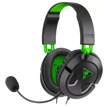 Turtle Beach TBS-2303-05 vadu stereo spēļu austiņas Xbox, PlayStation, Nintendo Switch, PC un mobilajām ierīcēm – melnas