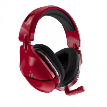 Turtle Beach TBS-3172-02 vadu stereo spēļu austiņas ar paceļamo mikrofonu - melna un sarkana