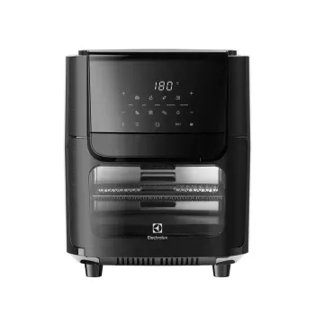 Electrolux AirFryer 800 EAF12B 3,5L digitālais gaisa friteris ar skārienekrānu, 1500W, 8 programmas, melns