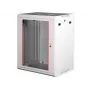 ROLINE Basic Plus 19 inch sienas skapis 6U 600x450 pelēks