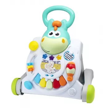 B-KIDS Pusher 3-in-1 Horse Infantino Grow-with-Me aktivitāšu braucamrīks