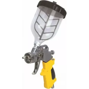 STANLEY HVLP gravitācijas smidzināšanas pistole ar 1,5 mm sprauslu un integrētu maisīšanas kausu, 600 ml
