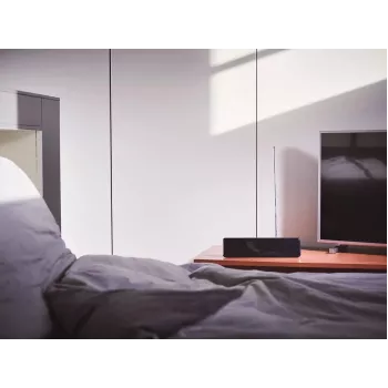 Philips SDV5225/12 iekštelpu TV antena ar regulējamu pastiprinājumu, 1,8m koaksiālais kabelis, 75 omi, 3G/4G filtrs, DVB-T/T2