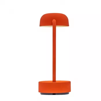 KOODUU FOKUS uzlādējama LED lampa oranža IP44 150 lm