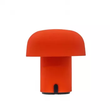 KOODUU SENSA Orange bezvadu LED galda lampa – ar skārienvadību, USB-C, 150 lūmeni, silti balta gaisma