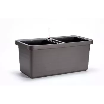 URBALIVE BERBERIS DUO pašlaistītājs puķupods 78 x 39 cm pelēks