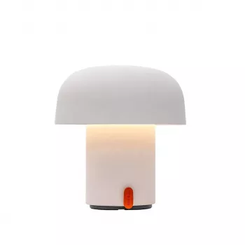 KOODUU SENSA uzlādējamā LED galda lampa balta - RGB + regulējama baltā gaisma, 300 lm, Wi-Fi viedā vadība, 2000 mAh akumulators