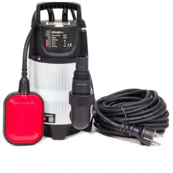 NAC SPE40D-L 400W iegremdējamais netīrā ūdens sūknis ar pludiņslēdzi, 7500 L/h, 5 m spiediens
