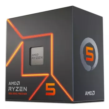AMD Ryzen 5 7600 5,2 GHz 6 kodolu AM5 procesors - 38MB kešatmiņa, 65W TRAY