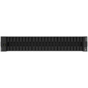 Lenovo ThinkSystem DE4800F HICless hibrīdās zibatmiņas masīvs 2U24 - SAN - SAS1