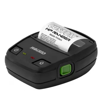 Custom Mobile Printer MP Ranger - 58 mm portatīvais termoprinteris, Bluetooth un USB-C, 203 dpi, IP54, 2000 mAh