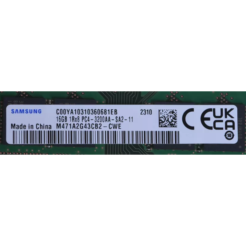 Samsung 16 GB DDR4 3200MHz SO-DIMM atmiņas modulis M471A2G43CB2-CWE