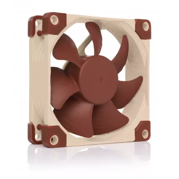 Noctua NF-A8 PWM 80 mm korpusa ventilators - kluss, PWM, brūns/ bēšs