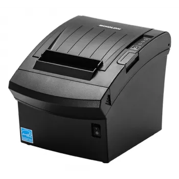 BIXOLON SRP-352plusV 203 dpi kvīšu printeris ar griezēju, USB, RS232, Ethernet - melns