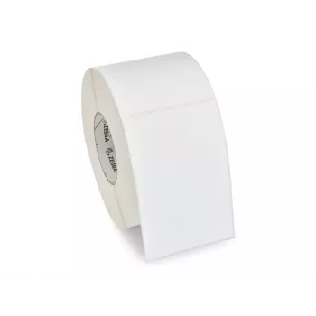 Zebra 102x152mm DT Z-Essentials 1000D pārklājuma pastāvīgās līmes etiķetes, 25mm serde, 12 ruļļi/kompl., 614 LPR, MOQ 40 kastes