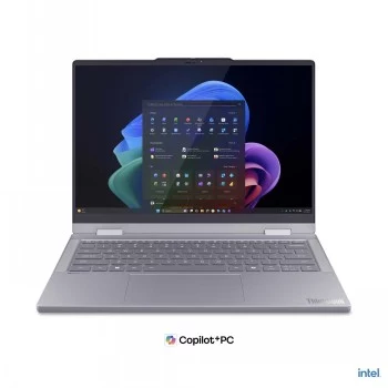 Lenovo ThinkBook 14 2-in-1 G6 U5-325 14 collu WUXGA skārienjutīgs pārveidojamais klēpjdators - AMD Ryzen 5, 16GB RAM, 512GB SSD, Windows 11 Pro, zviedru tastatūra