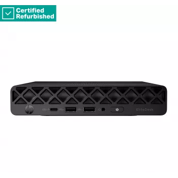 HP EliteDesk 8 G1i Mini atjaunots - Ultra 9-285, 64GB, 1TB SSD, USB pele, Win 11 Home, 1 gads