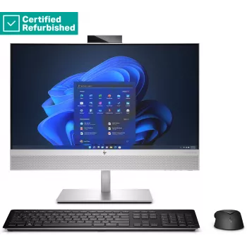 HP Elite 840 G9 AIO 23,8 collu All-in-One dators - i7-14700, 16GB, 512GB SSD, FHD Non-Touch, Sudraba, Win 11 Pro (Renewed)