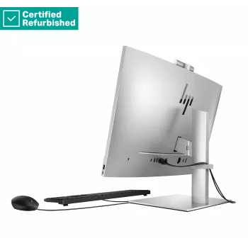 HP Elite 840 G9 AIO 24 collu All-in-One dators - i7-14700, 16GB, 512GB SSD, 23.8 FHD Non-Touch AG, FPR, augstuma regulēšana, USB pele, Win 11 Pro, 1 gads