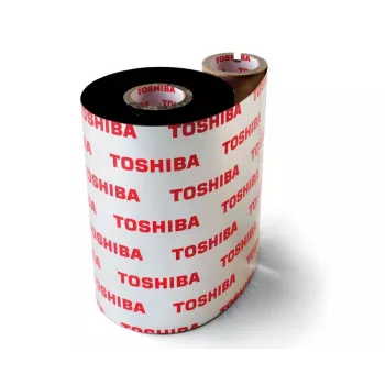 Toshiba TEC BEX60060AG3 60 mm x 600 m termopārsūtīšanas lente, melna, vaska-sveķu