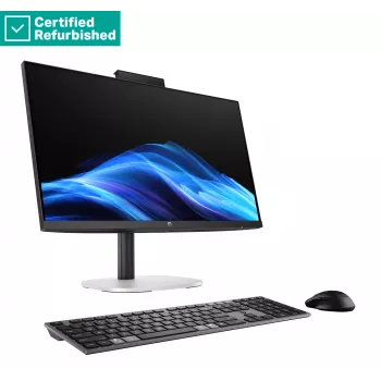HP ProStudio 4 AIO 24 collu All-in-One (atjaunots) – Ultra 5-235, 16GB, 512GB SSD, 23.8 FHD Non-Touch AG, regulējams augstums, USB pele, Win 11 Pro