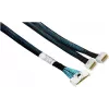 Supermicro CBL-MCIO-1255L4Y MCIO x8 uz 2 SlimSAS LP x4 kabelis, 55 cm