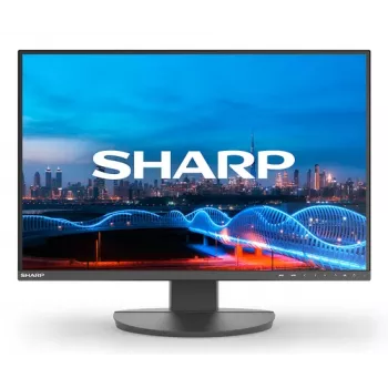 SHARP DD-EA241W 24 collu IPS monitors - 1920x1200 WUXGA, 16:10, 5ms, 1000:1, melns