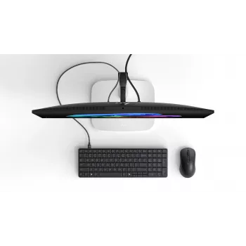 HP EliteBoard G1a AI - Ryzen 5 330, 16GB, 512GB SSD, WiFi & BT, FPR, AS tastatūra ar apgaismojumu un izturīgu pret šķidrumu, 675M pele, 32Wh, Win 11 Pro, 3 gadi