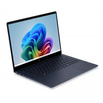 HP OmniBook X NG AI PC 14-ka0016nnx 14 collu 2.8K OLED klēpjdators – Snapdragon X Elite, 16GB RAM, 512GB SSD, Meteorite Gray