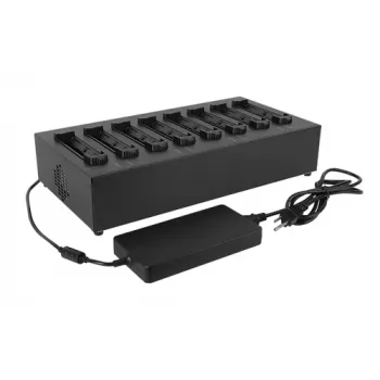 GETAC Multi-Bay Battery lādētājs - 8 slotu akumulatoru lādētājs (GCECEB)