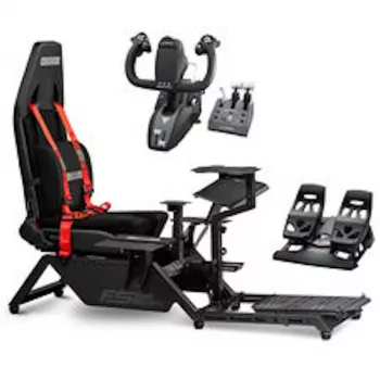 Next Level Racing Flight Simulator + Thrustmaster komplekts
