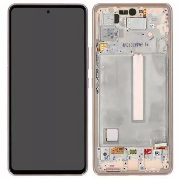 Samsung Galaxy A53 5G (SM-A536B) 6,5 collu Super AMOLED ekrāna komplekts ar skārienjūtīgo stiklu un rāmi