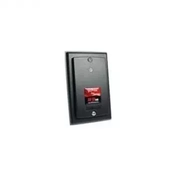 RF IDeas WAVE ID Plus Keystroke RA FactoryTalk melns virsmas stiprinājuma IP67 lasītājs