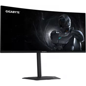 Gigabyte GS34WQCA 34 collu UWQHD izliekts VA monitors - 144Hz, 1ms MPRT, FreeSync Premium, HDR Ready