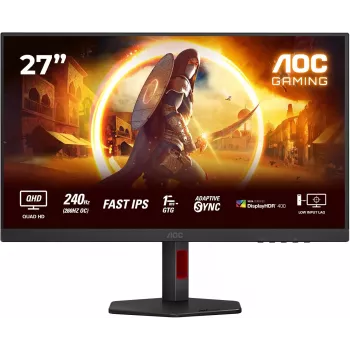 AOC Q27G4ZR 27 collu QHD 180Hz IPS spēļu monitors