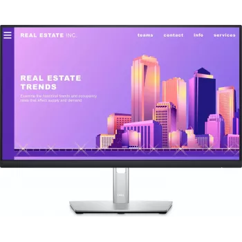 DELL P2425HE 23,8 collu Full HD IPS monitors ar USB-C dokstaciju, 90W, 100Hz, tīmekļa kameru un skaļruņiem