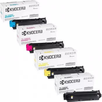 Kyocera Original TK-5390 Toner 4er Multipack - ciāna, fuksīna, dzeltena, melna - oriģināla tonera vienība