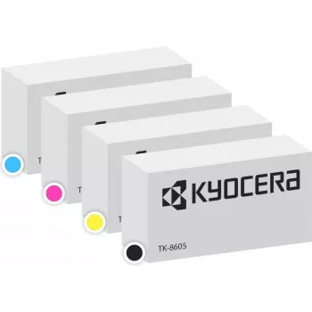 Kyocera Original TK-8455 Toner 4er Multipack ciāns, magenta, dzeltens, melns - Original - Tonera vienība